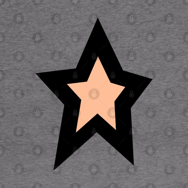 Peach Fuzz Star by ellenhenryart